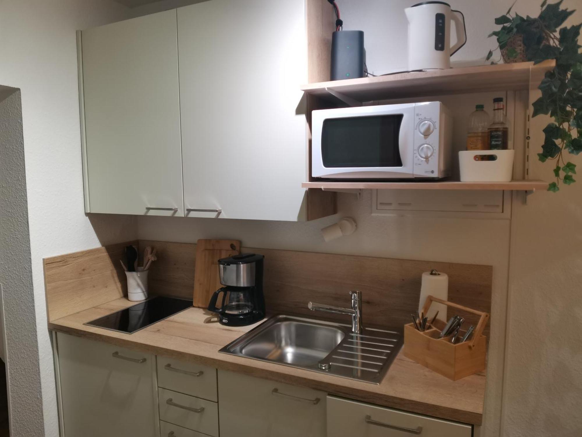 Kleine Ferienwohnung Am Strand In Кюлунгсборн Экстерьер фото
